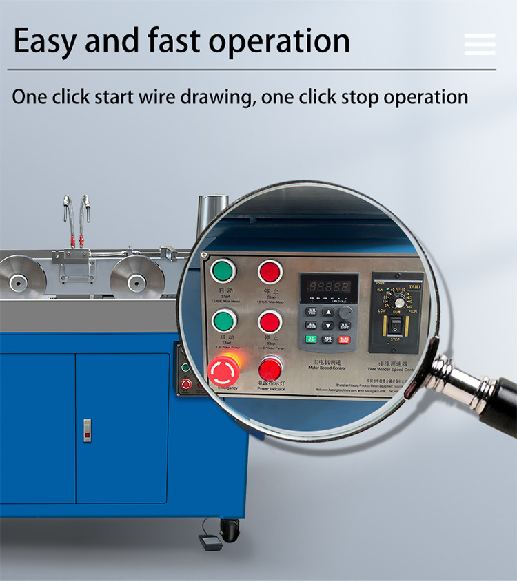 Hasung - Gold Silver Chain Making Machine 12 Pass Jewelry Electric Wire Drawing Machine 12