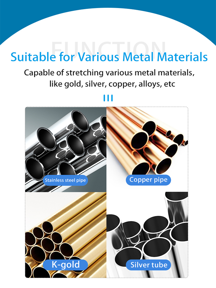 Macchina per il disegno di tubi metallici Hasung da 3 e 4 metri 11