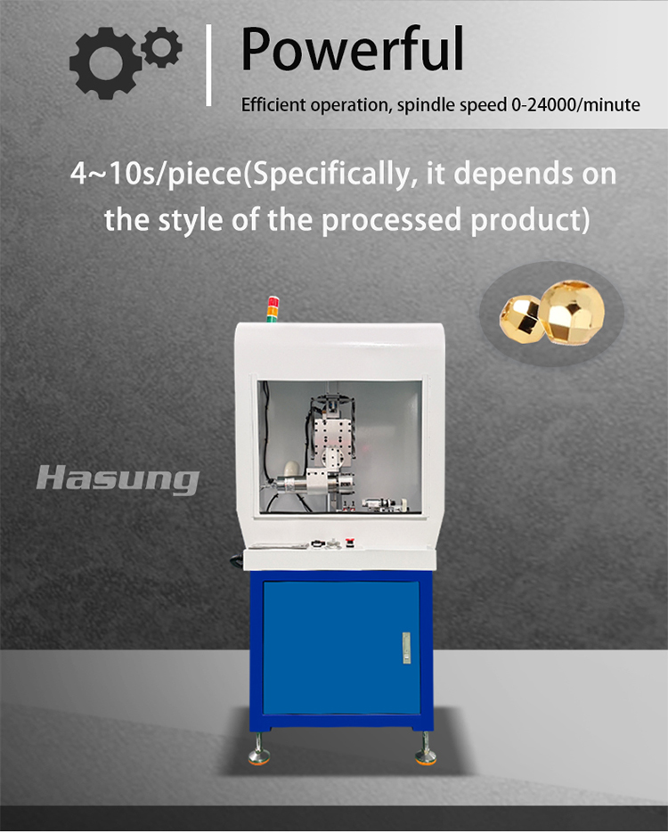 Hasung - Macchine per la produzione di sfere cave Macchina per il taglio diamantato di tubi cavi e sfere 10