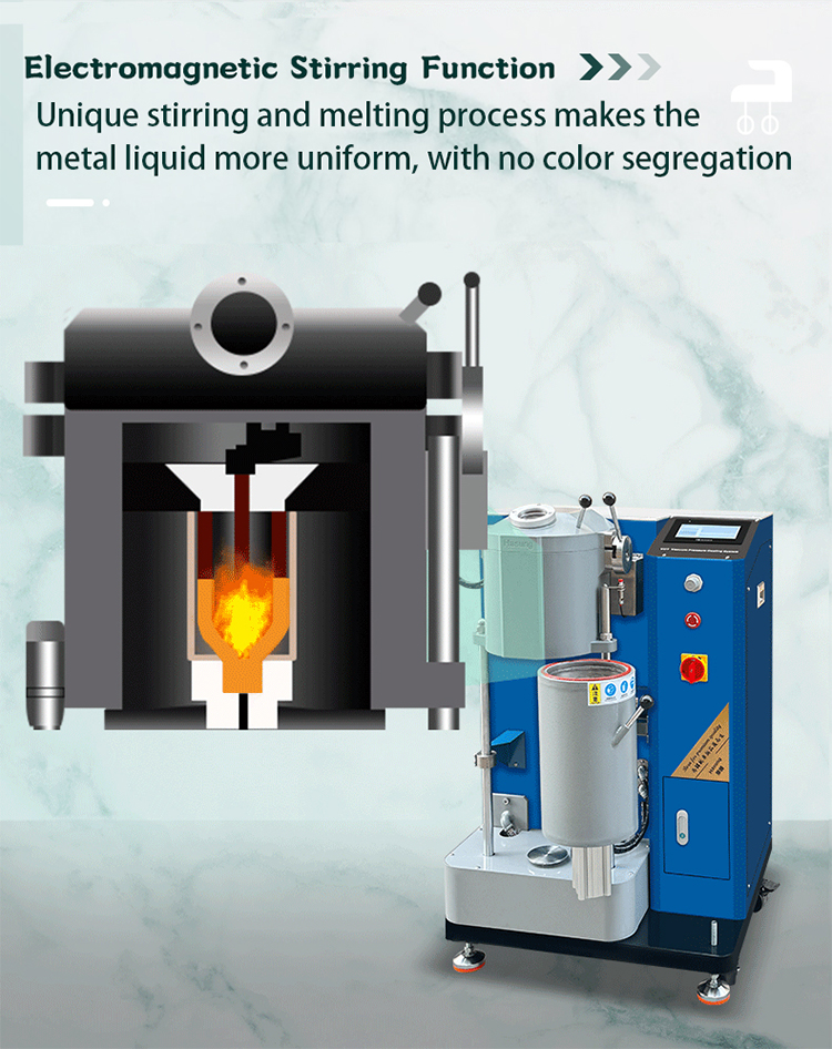 Hasung - 2kg stroj na vákuové odlievanie zlatých šperkov, vákuový tlakový odliatok 12