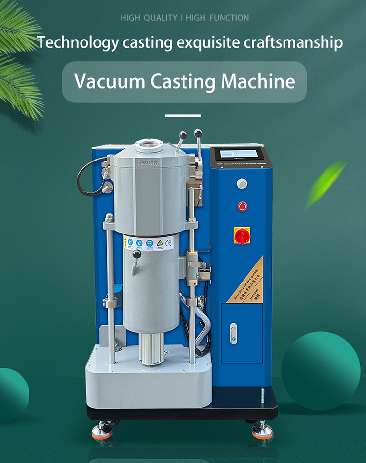 Hasung - 2kg stroj na vákuové odlievanie zlatých šperkov, vákuový tlakový odliatok 8