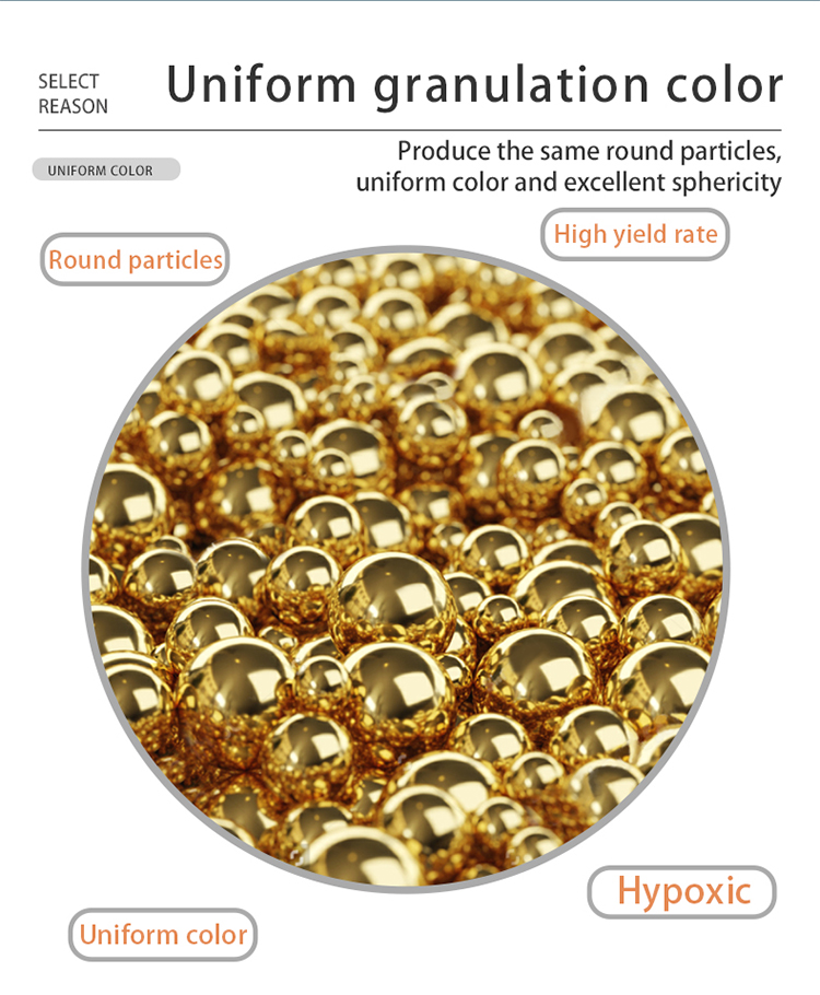 Hasung - Enerzjybesparjende 2kg oant 8kg granulaatmasine foar sulveren edelmetaalgietmasine Granulaasjesystemen 11