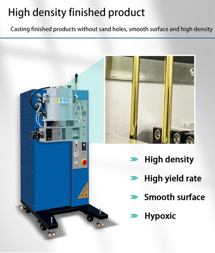 Hasung - stroje na plynulé lití zlata/stříbra/mědi pro výrobu šperků - zařízení pro plynulé lití 11