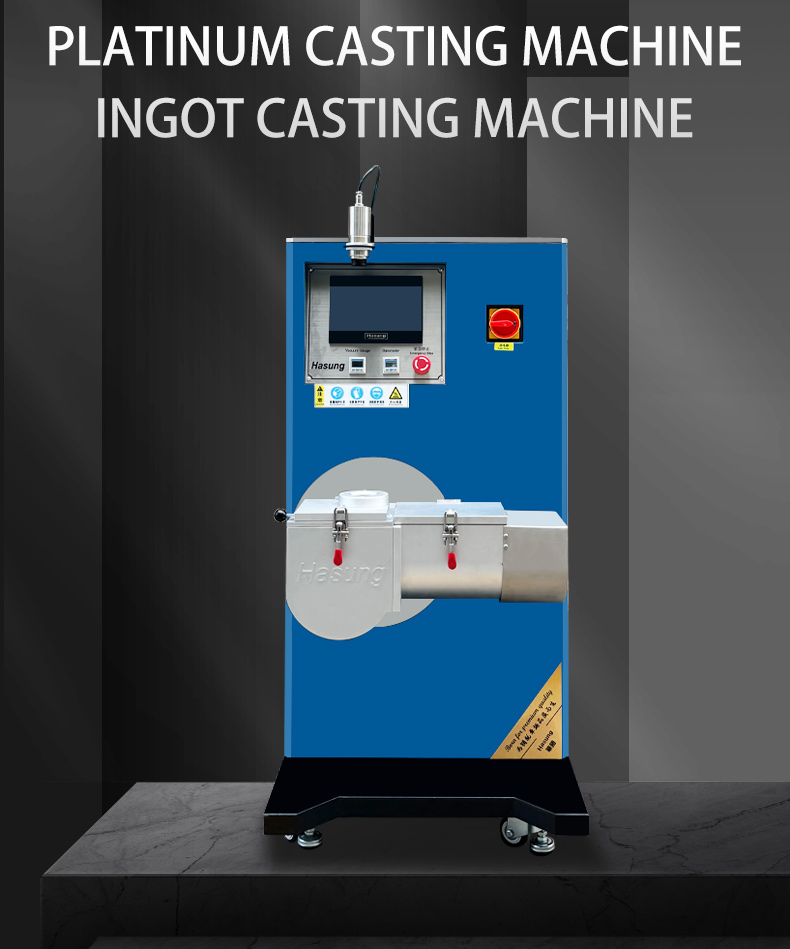 هاسونگ - دستگاه ساخت حلقه برای جواهرات، دستگاه ریخته‌گری وکیوم جواهرات برای فولاد ضد زنگ پلاتین 8