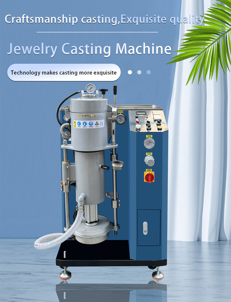 Hasung - Vákuumos arany-/ezüst-/rézöntőgép ékszerkészítéshez Vákuumos nyomásos öntőgép 8