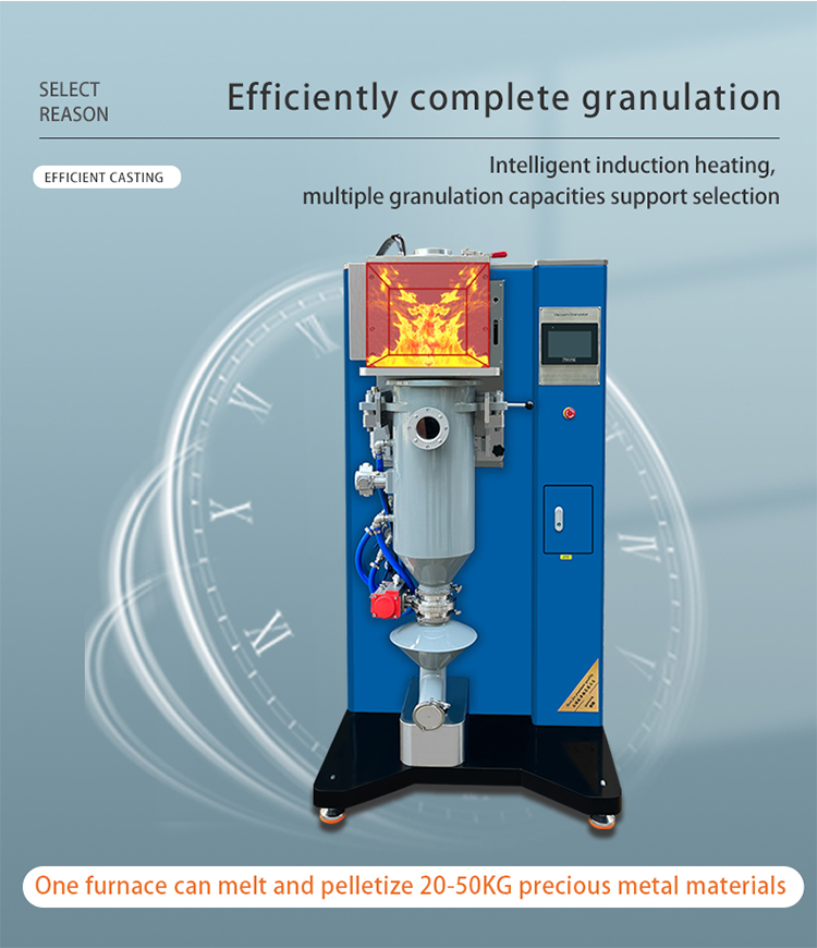 Hasung - 220V 5KW 2kg 3kg 4kg Goldgranuléierungssystem 1kg Goldgranuléierungsmaschinn Granuléierungssystemer 11
