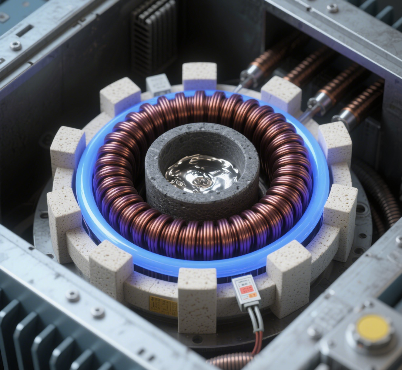 Endüksiyon ısıtma teknolojisi ve değerli metal işlemedeki uygulamaları 1