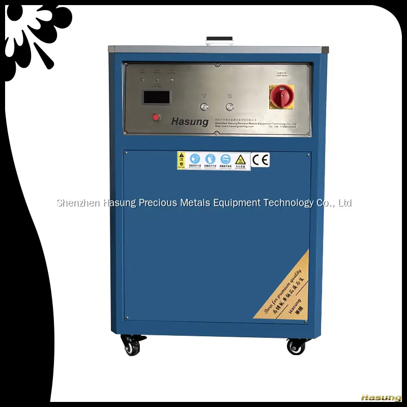 Horno de fusión por inducción para metales preciosos, capacidad de 2 a 8 kg 1