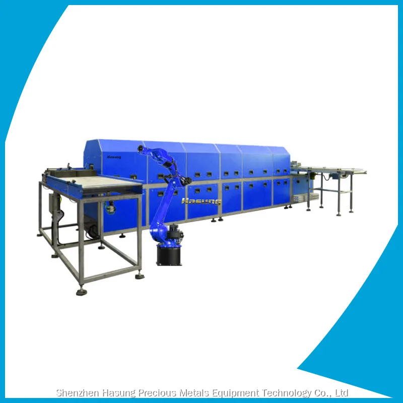 Máquina automática de fundición al vacío de lingotes de oro 1