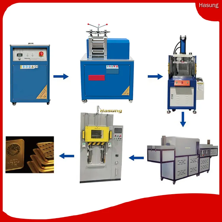 Prensa hidráulica para acuñar monedas de metales preciosos: optimizada y mejorada 1