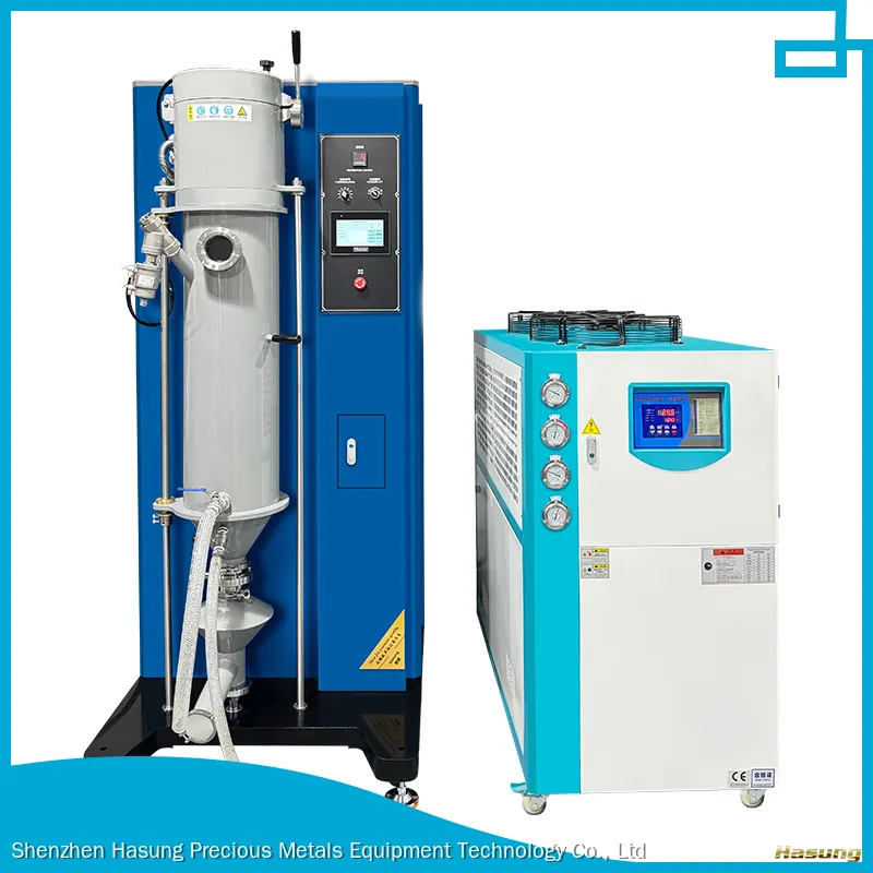 Atomizador de polvo de gas para metales preciosos 1