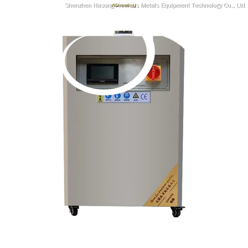 Horno de inducción de oro con tecnología alemana 1