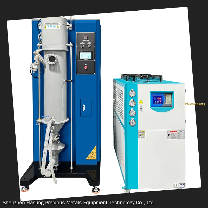 Atomizador de polvo de gas para oro, plata y cobre - Máquina de polvo metálico al vacío 1