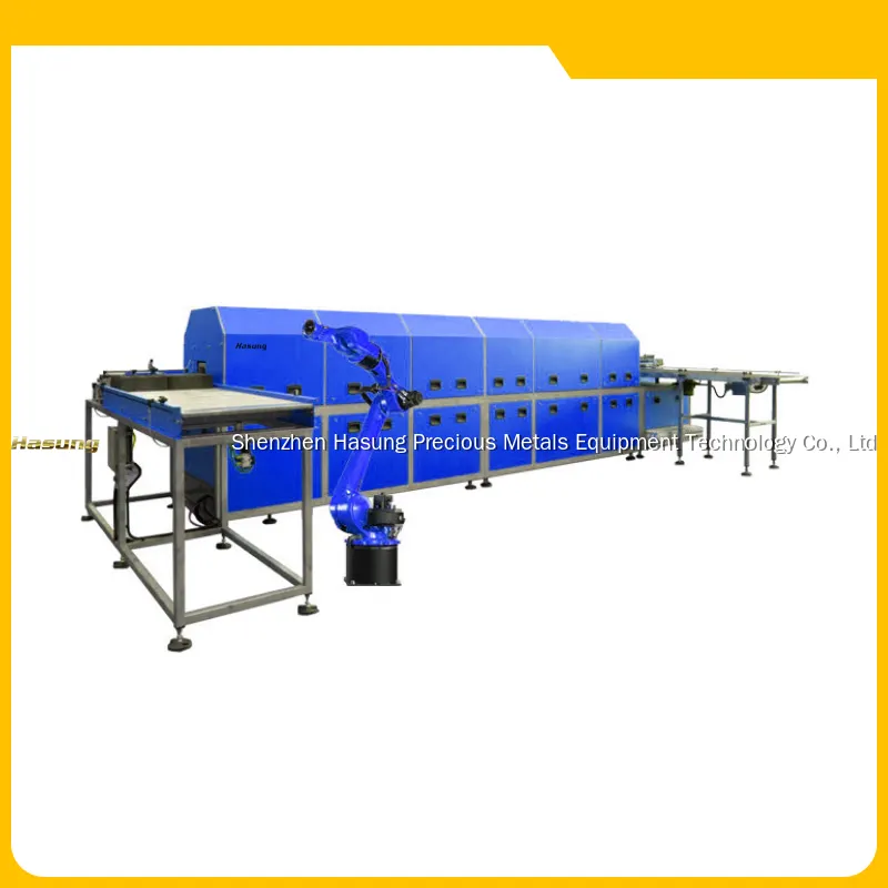 Máquina automática de fundición de lingotes de oro de Hasung 1