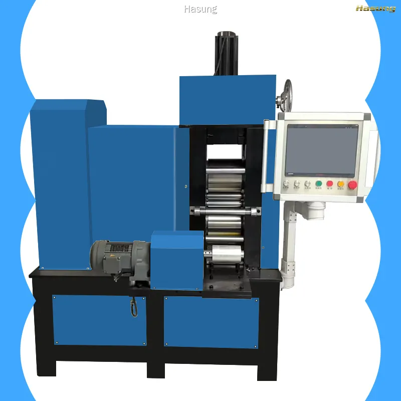 Laminador de flejes de carburo de tungsteno de alta precisión - Superficie de espejo - Oro, plata, cobre y platino - HS-F10HPC 1