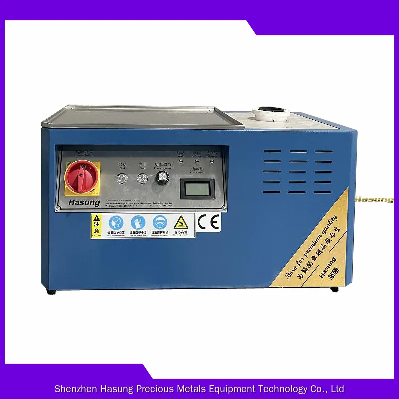 Mini horno compacto para fundir oro 1