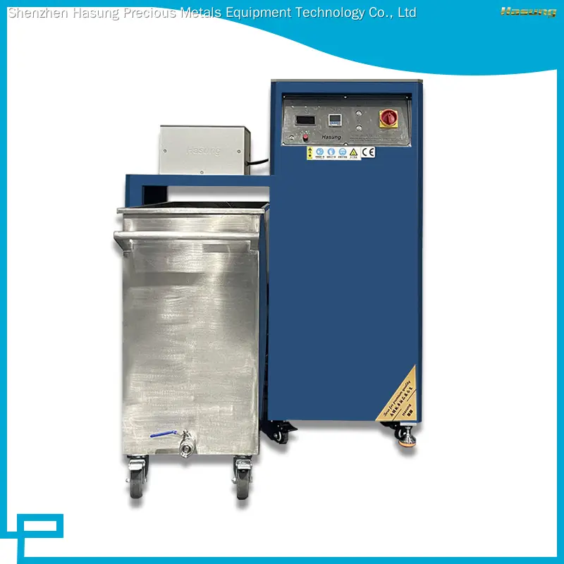 Máquina granuladora de metales Hasung para aleaciones de oro, plata y cobre con tecnología de alta gama. 1