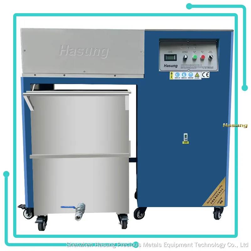Máquina granuladora de metales personalizada Hasung para oro, plata y cobre 1