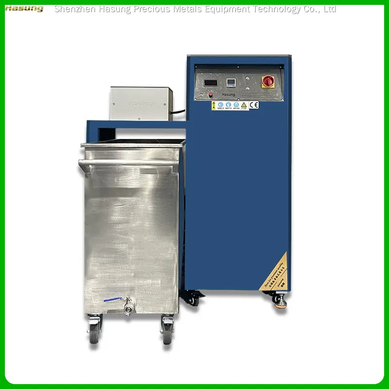 Máquina granuladora de aleaciones de oro, plata y cobre Hasung 1
