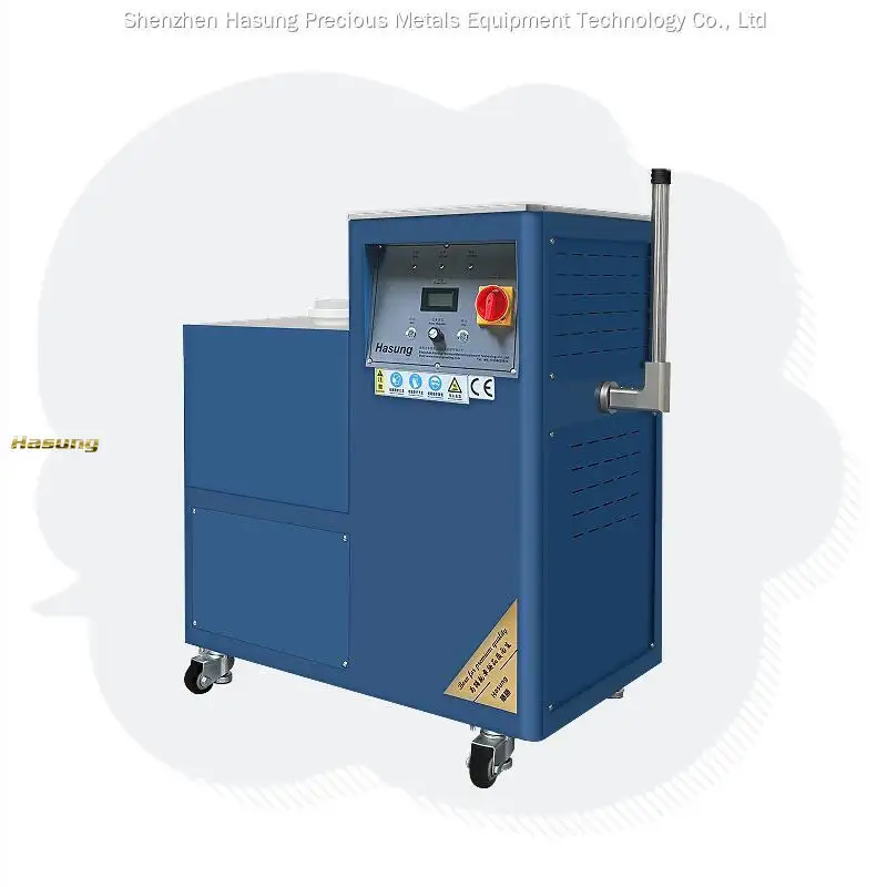 Horno de fusión por inducción para oro y platino: capacidad de 1 a 10 kg 1