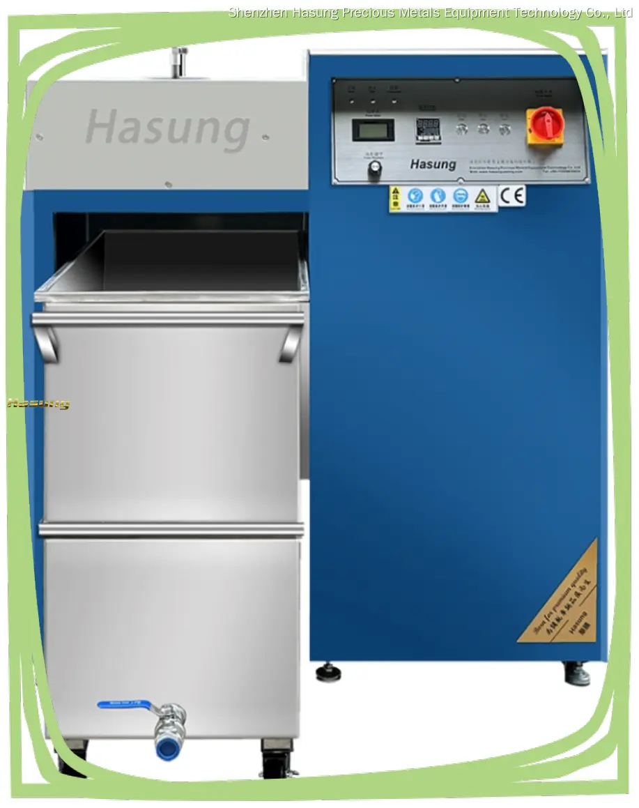 Sistema de granulación de oro de alta eficiencia 1