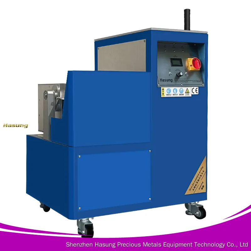 Hasung - Horno de fundición de oro basculante manual de 1 a 10 kg 1