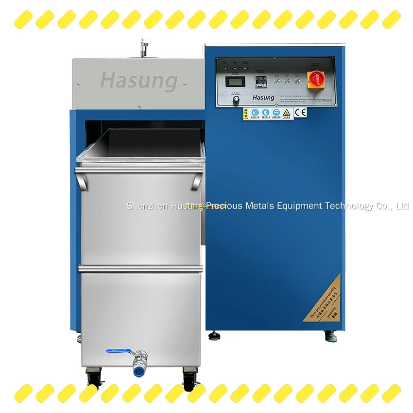 Máquina granuladora de oro al vacío de alta eficiencia 1