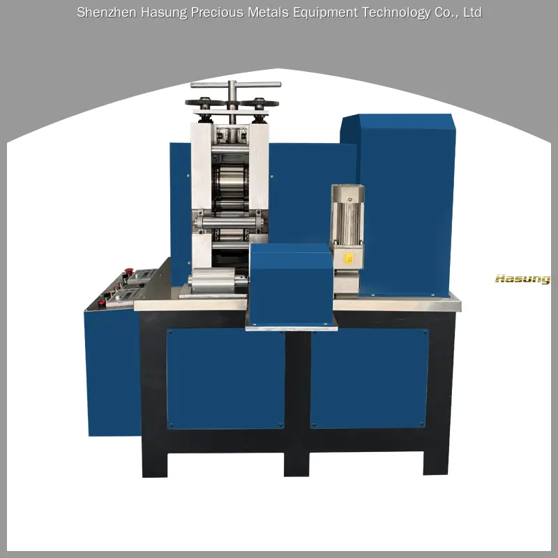 Laminadora de chapa de alta precisión de 4 ejes con panel táctil PLC Mitsubishi 1