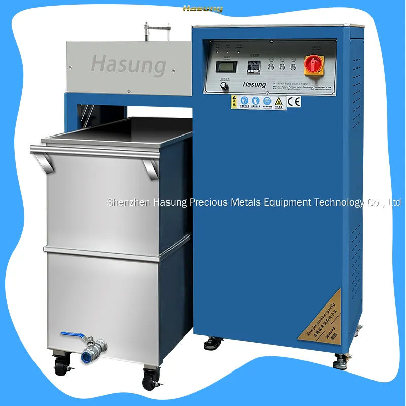 Granulador de oro al vacío Hasung: máquina de fusión de metales de alta calidad 1