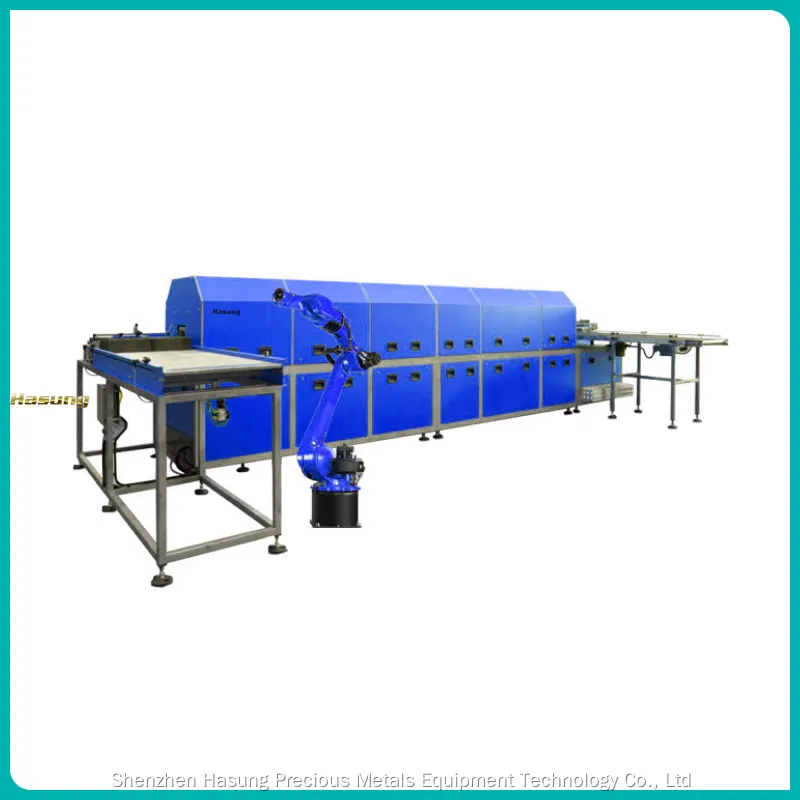 Máquina de fundición de lingotes de oro al vacío Hasung 1