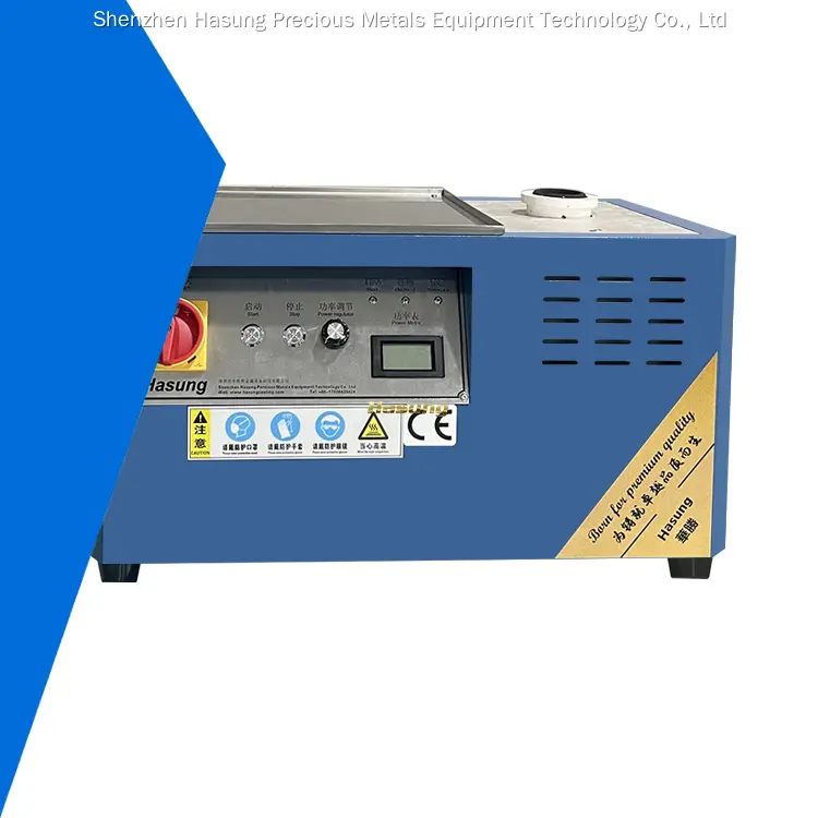 Horno de fusión por inducción de plata de 4 kg 1