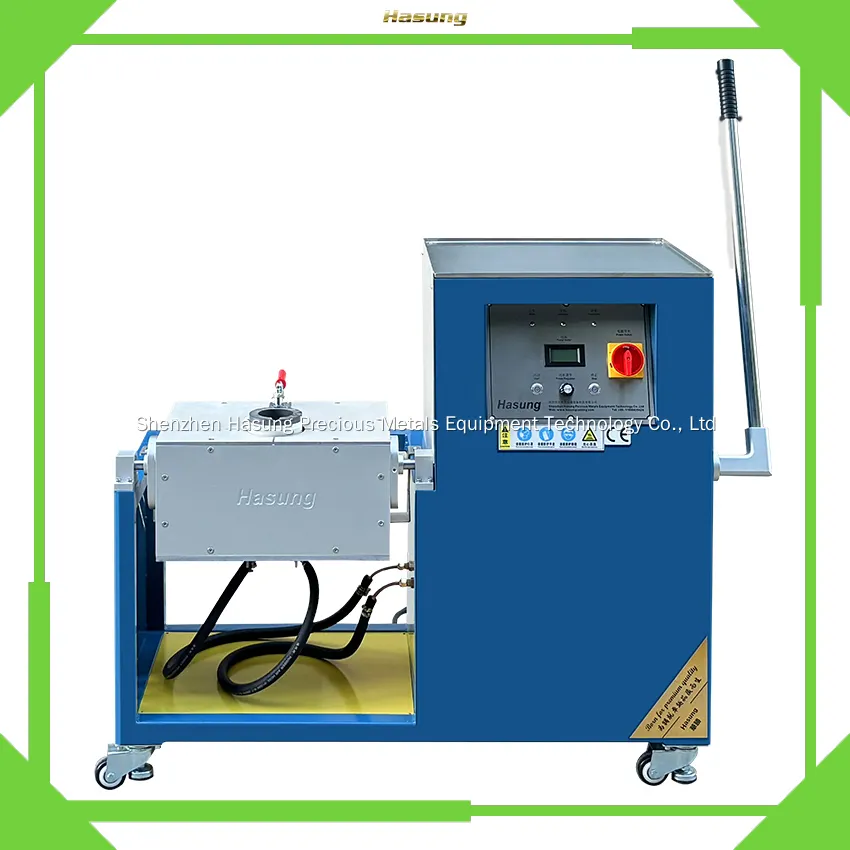 Horno de fundición de oro: eficiente, limpio y versátil 1