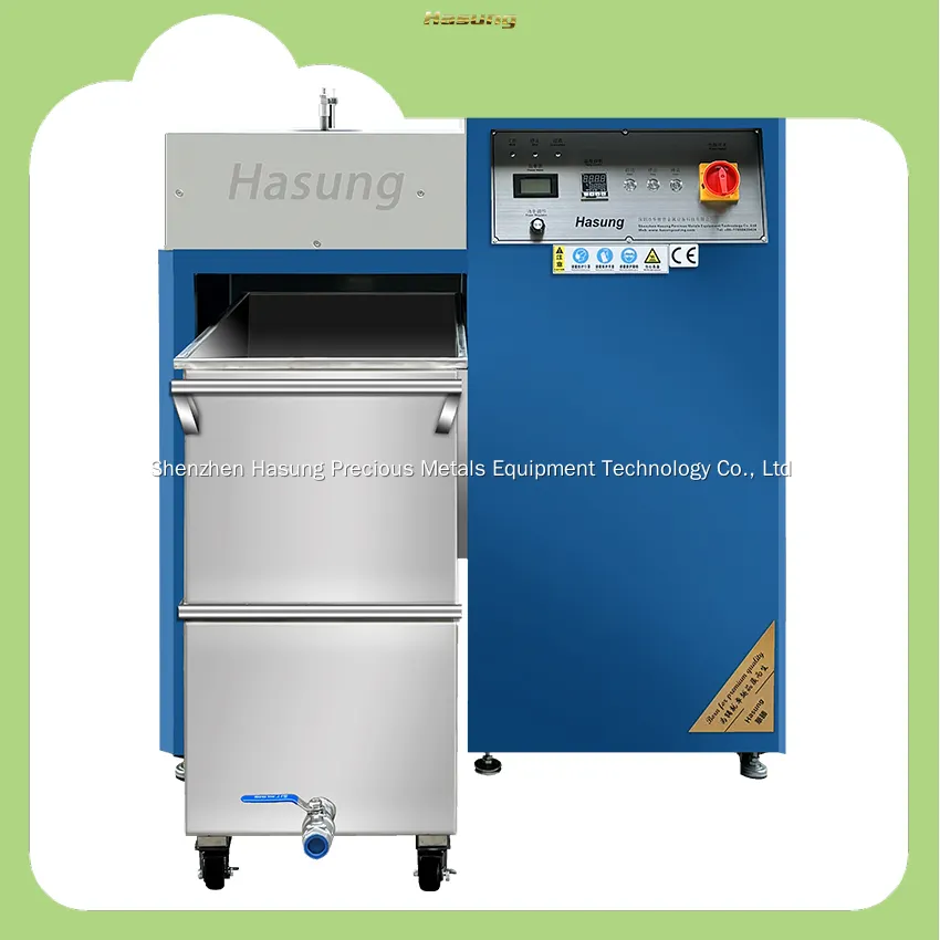 Granulador de metales de alta eficiencia: Granulación de plata al vacío 1