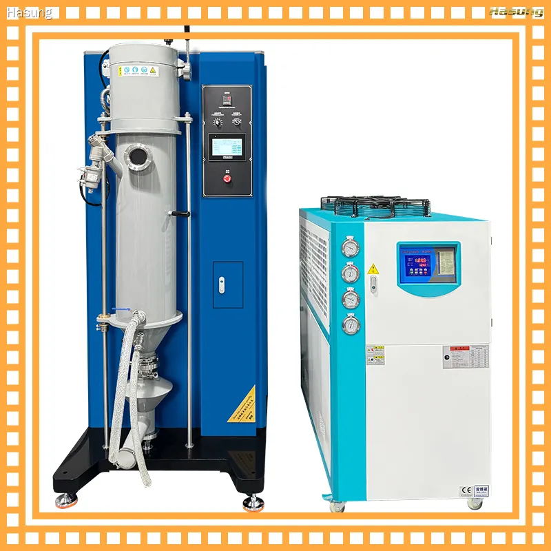 Atomizador de agua con polvo metálico 1