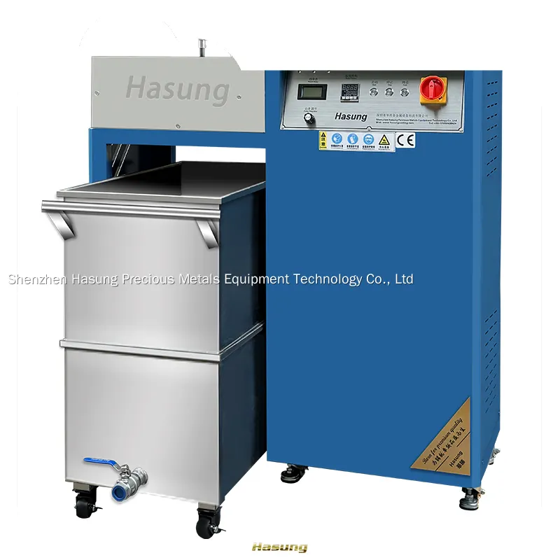 Máquina granuladora de oro al vacío Hasung: alta calidad, personalizable y confiable 1