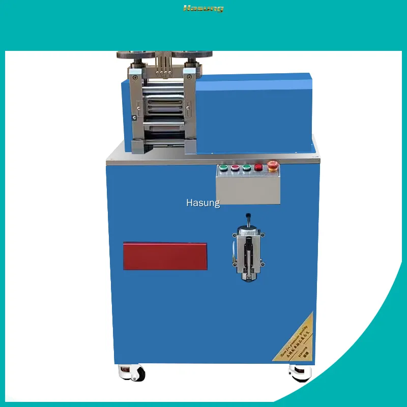 Laminadora de joyas Hasung - Máquina laminadora de alambre eléctrico para oro y plata, directa de fábrica 1