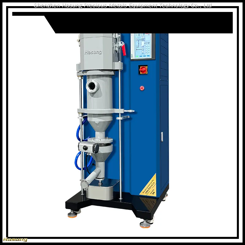 Máquina de fundición de joyas Hasung - Granulación al vacío de oro, plata y cobre 1