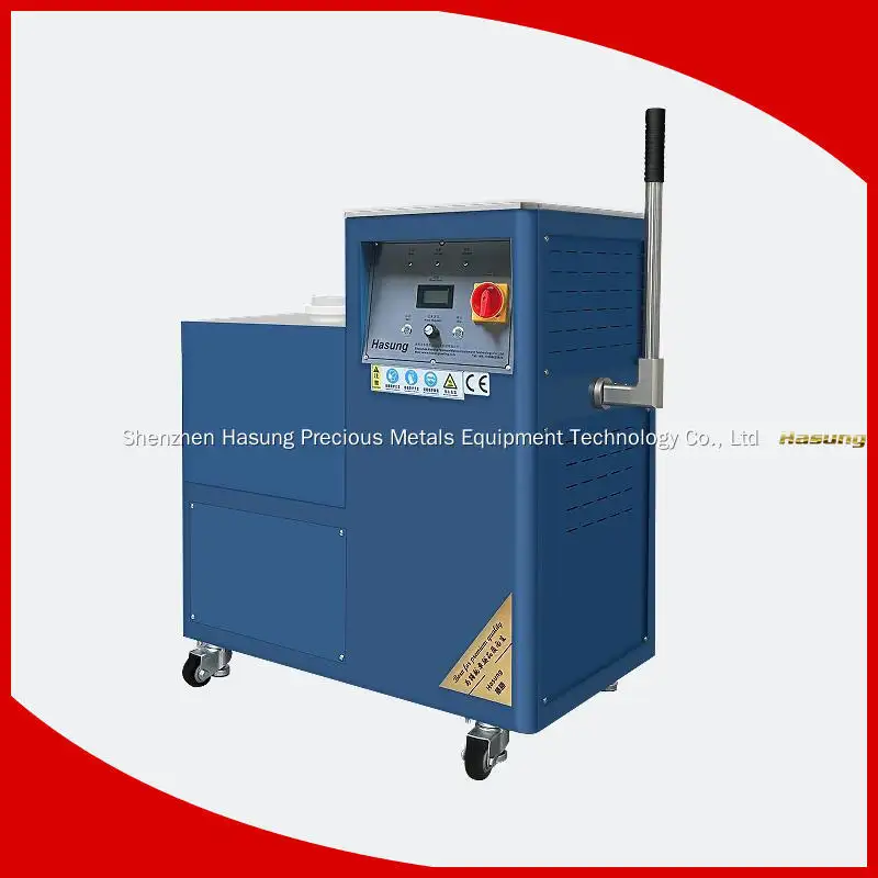 Horno de fusión de platino - Capacidad de 1 a 10 kg. Tecnología IGBT alemana, fiable y estable. Ideal para el calentamiento por inducción de oro. 1