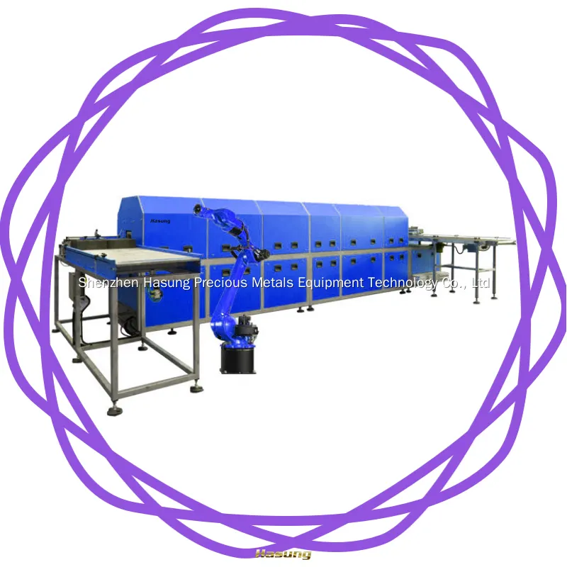 Máquina automática de fundición de lingotes de oro 1