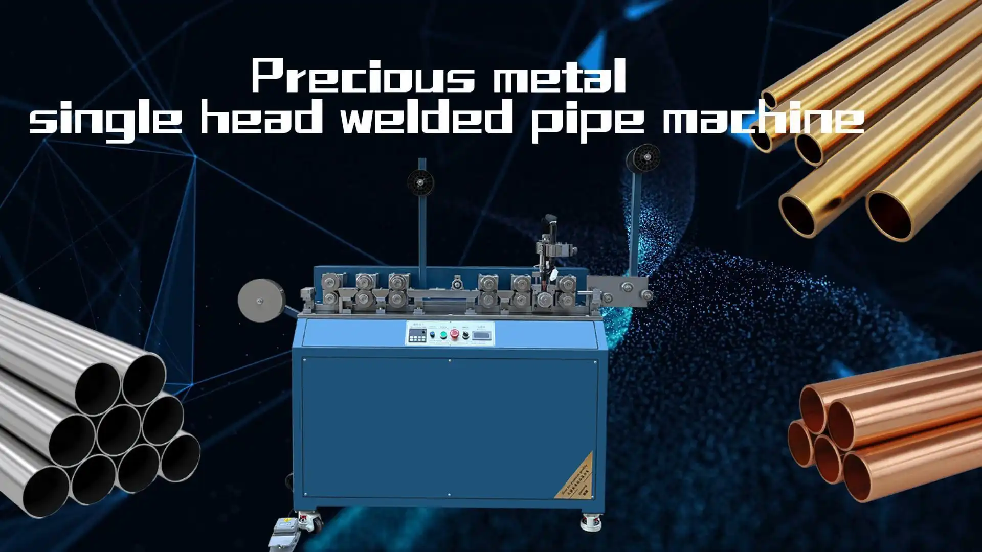 Hasung - Single Head Welded Pipe Machine With The Diameter Of 3.5-12mm 1