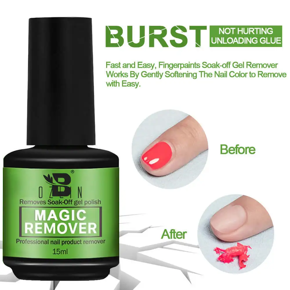 BOZLIN OEM Private Label Harmless 15ml Magic Gel Polish Remover 1