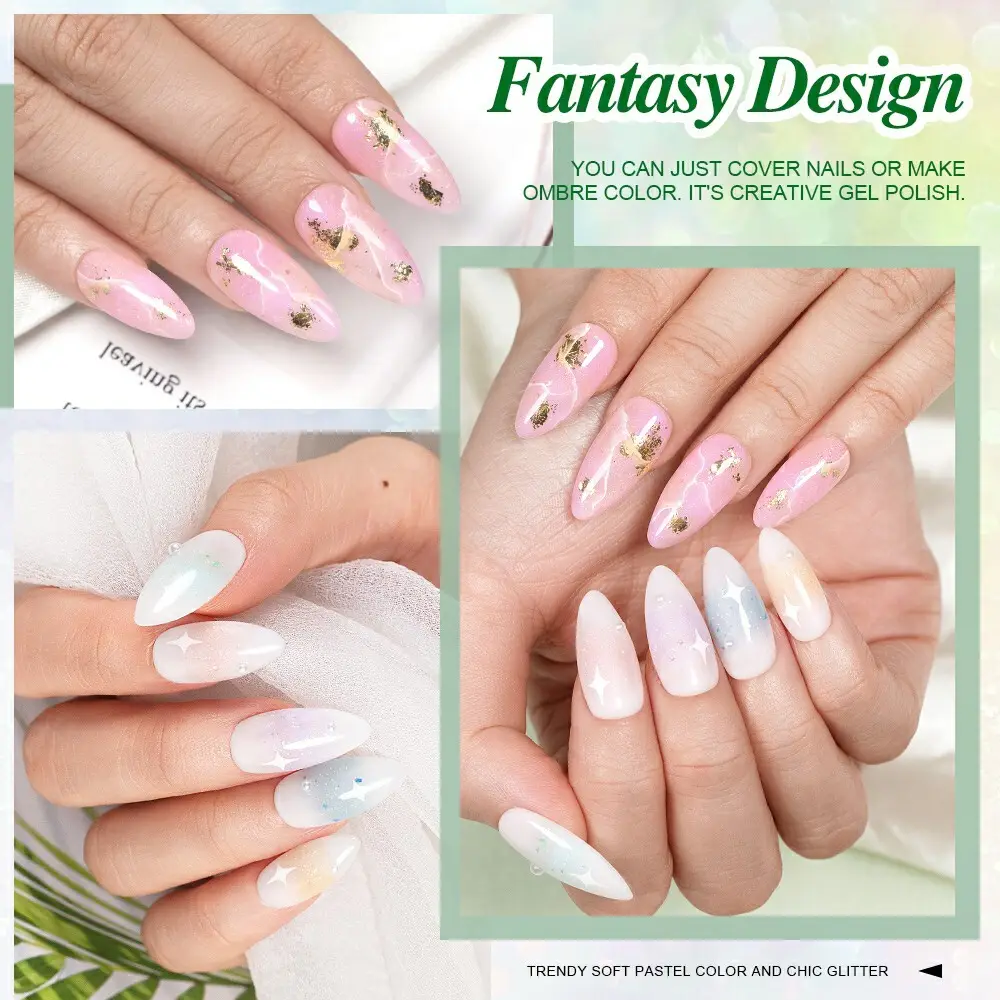 BOZLIN Professional Glitter Gel Nail Polish Brands 4