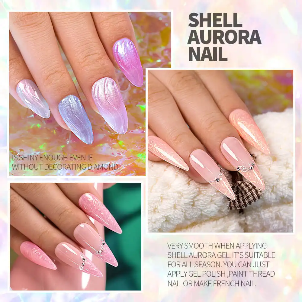 BOZLIN Professional Glitter Gel Nail Polish Manufacturers 5