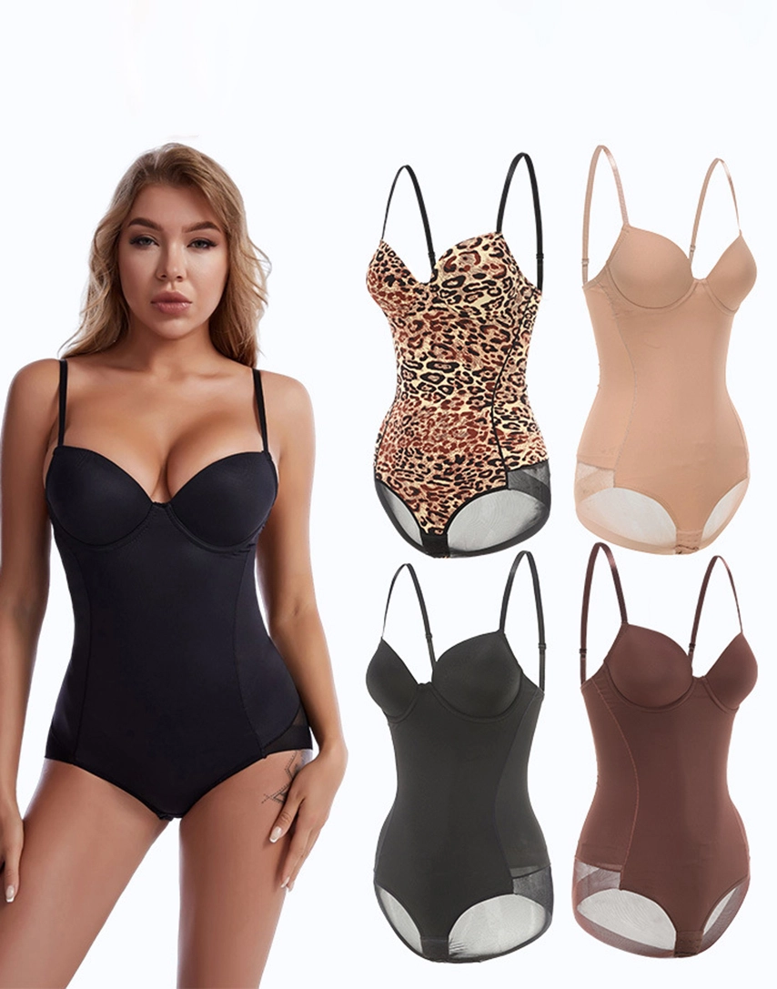 Bodyshaper Manufacturer Adjustable Detachable Straps Underwire Bra 9955# 1