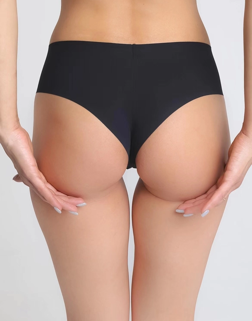 Panties Vendor Women's Seamless Underwear Low-Rise Brief Breathable No Show Panties for Ladies Women's Cheeky  9590# 1