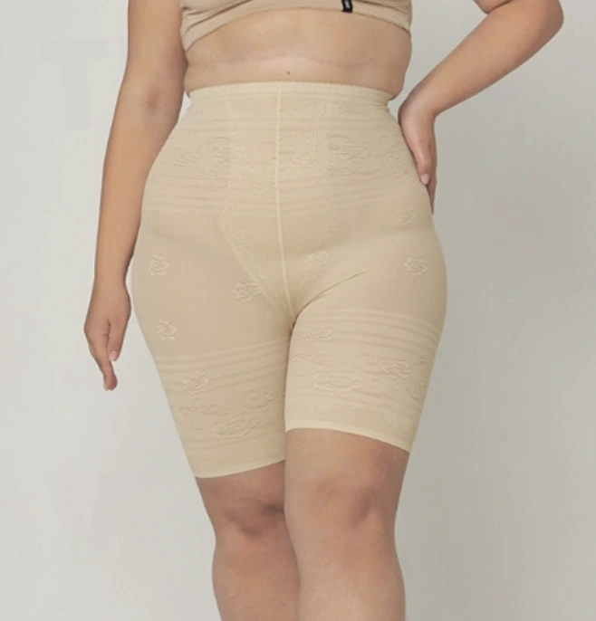 Plus size Womens Shapewear in china Tummy Control High Waisted Body Shaper Jacquard bodysuit Underwear 8855#8854# 1