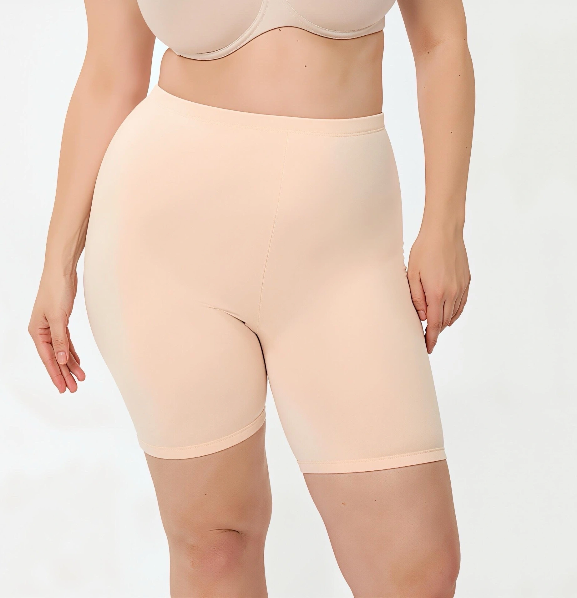 Wholesale OEM Fleece Underwear High Waist Elasticity Thermal Shorts  9820#9821# 1