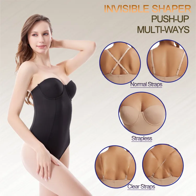 Strapless Full Body Shaper Women's Underwear Wholesale - S·KAIFEI 4