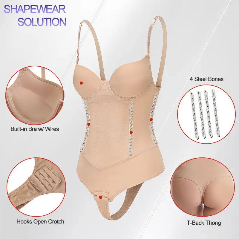Body Shaper Wholesale Shapewear Bodysuit | Faja Wholesale - S·KAIFEI 5