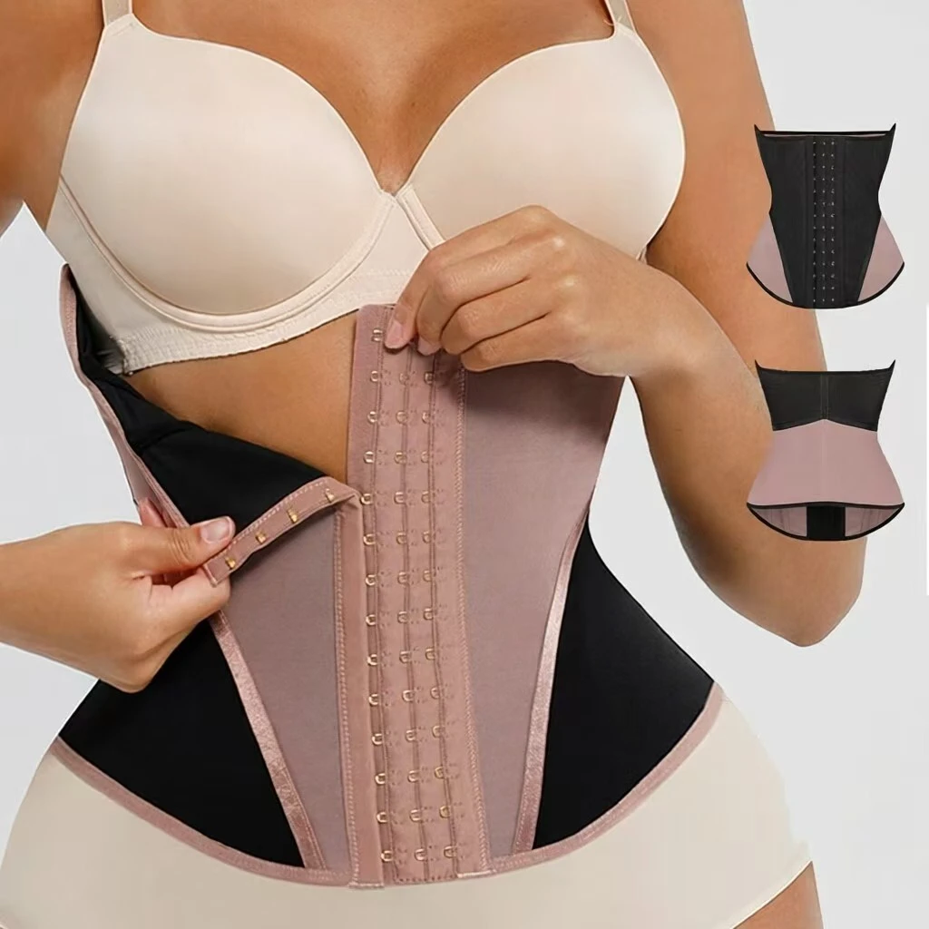 Custom Ladies Mesh Waist Trainer Waist Cincher 240109# 1